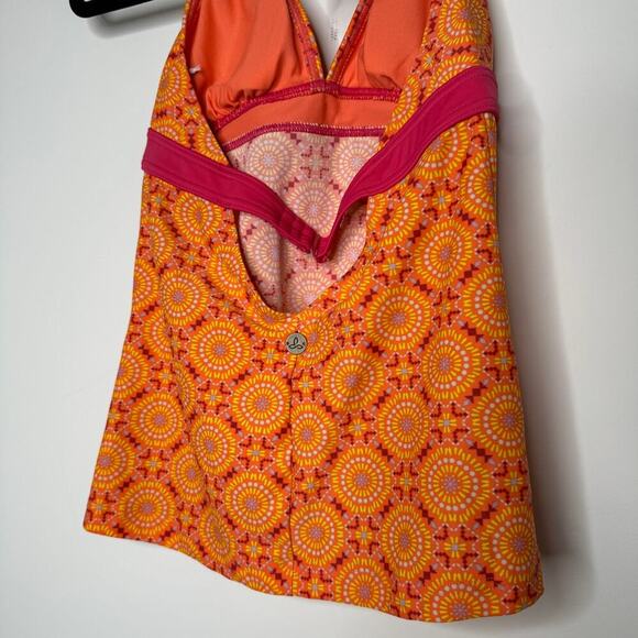NWT Prana Tankini Top Lahari Sundial Orange XS - Picture 7 of 8